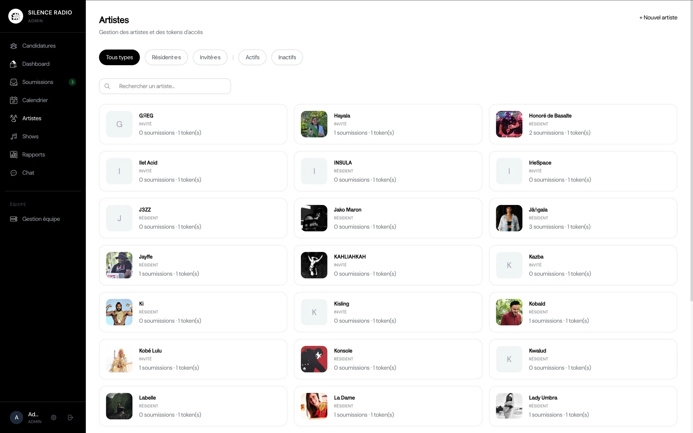 Plateforme interne de programmation
